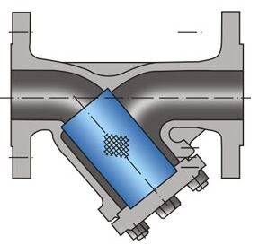 日标法兰过滤器