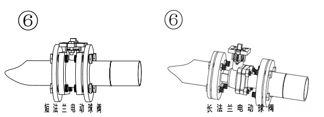 进口电动球阀安装步骤3